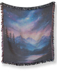 Vibrant Nightfall Woven Blanket