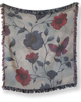 Vibrant Flutter Woven Blanket