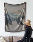 Wilderness Majesty Woven Blanket