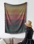 Colorful Harmony Woven Blanket