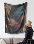 Autumn Embrace Woven Blanket