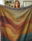 Mountain View Woven Blankets