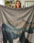 Wilderness Majesty Woven Blanket