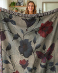 Vibrant Flutter Woven Blanket