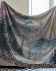 Rainbow Peaks Woven Blanket
