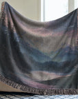Vibrant Nightfall Woven Blanket