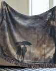 Rainy Day Romance Woven Blanket