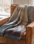 Lovebirds Woven Blanke