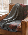Radiant Bloom Woven Blanket