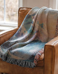 Rainbow Peaks Woven Blanket