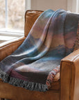 Vibrant Nightfall Woven Blanket