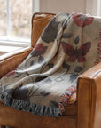 Vibrant Flutter Woven Blanket