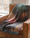 Autumn Embrace Woven Blanket