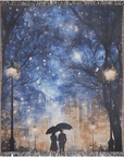 Rainy Day Romance Woven Blanket