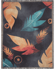 Autumn Embrace Woven Blanket