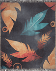 Autumn Embrace Woven Blanket