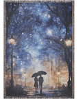 Rainy Day Romance Woven Blanket