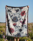 Vibrant Flutter Woven Blanket