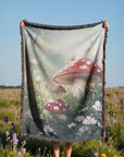 enchanted-forest-woven-blanket-mushrooms-flowers-design-mood-altitude