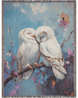 Lovebirds Woven Blanke