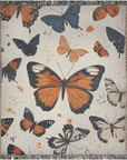 Fluttering Beauty Woven Blanket