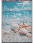 Sunlit Shores Woven Blanket