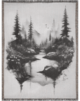 Timeless Scenery Woven Blanket
